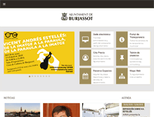 Tablet Screenshot of burjassot.org